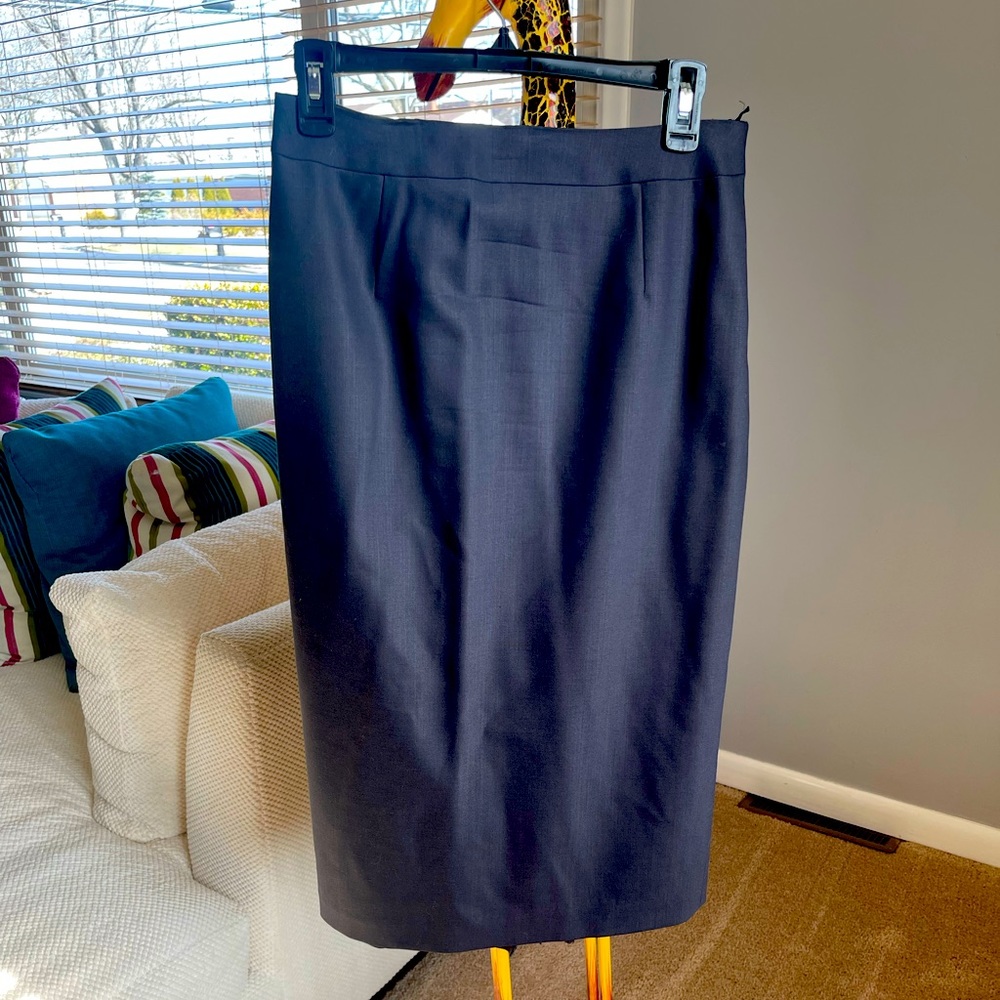 Gray Mid length skirt